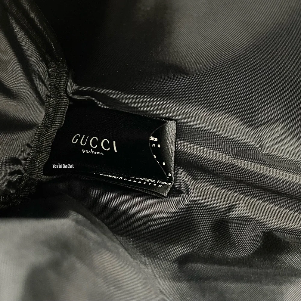 🆕 Gucci Guilty Beauty Cosmetic Case to Crossbody Bag Purse, Black, New Handbag - Picture 8 of 10